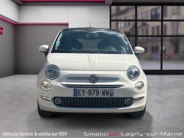 Fiat 500 my17 1.2 69 ch lounge - toit panoramique occasion simplicicar lagny  simplicicar simplicibike france