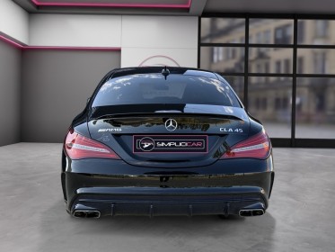 Mercedes classe cla 45 amg 4matic speedshift sieges chauffant garantie 12 mois occasion simplicicar dijon simplicicar...