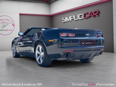 Chevrolet camaro cabriolet v8 6.2 405ch a occasion simplicicar pontarlier simplicicar simplicibike france