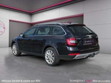 Skoda octavia combi 2.0 tdi 184 ch scr fap dsg7 4x4 scout - toit ouvrant - sieges chauffant - garantie 12 mois occasion parc...