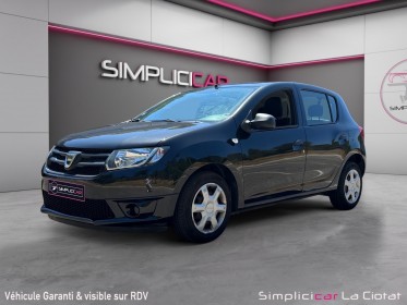 Dacia sandero 1.2 16v 75 e6 lauréate vehicule premiere main origine france entretien complet occasion simplicicar la ciotat...