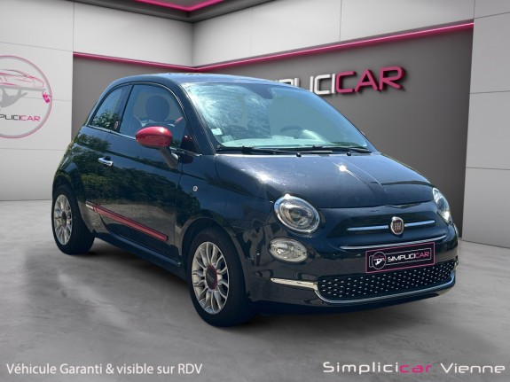 Fiat 500 serie 4 1.2 69 ch rosso amore edizione toit ouvrant occasion simplicicar vienne simplicicar simplicibike france