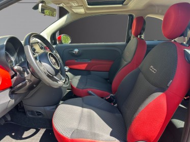Fiat 500 serie 4 1.2 69 ch rosso amore edizione toit ouvrant occasion simplicicar vienne simplicicar simplicibike france