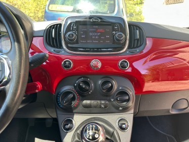 Fiat 500 serie 4 1.2 69 ch rosso amore edizione toit ouvrant occasion simplicicar vienne simplicicar simplicibike france
