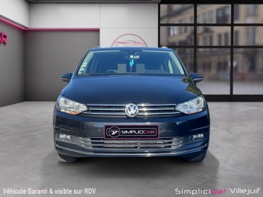 Volkswagen touran 2.0 tdi 150 bmt 7pl carat, toit ouvrant, caméra de recul, parkassist, garantie 12 mois occasion...