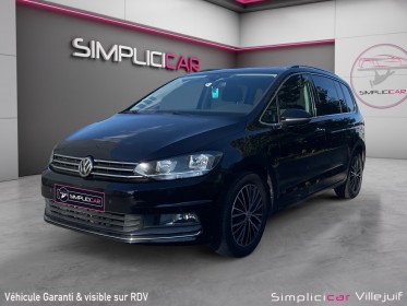 Volkswagen touran 2.0 tdi 150 bmt 7pl carat, toit ouvrant, caméra de recul, parkassist, garantie 12 mois occasion...