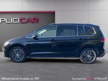 Volkswagen touran 2.0 tdi 150 bmt 7pl carat, toit ouvrant, caméra de recul, parkassist, garantie 12 mois occasion...
