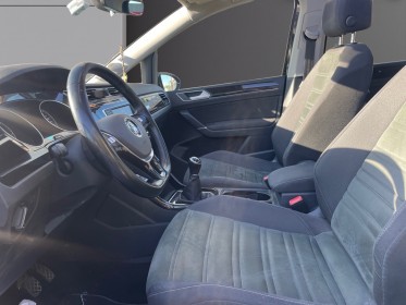 Volkswagen touran 2.0 tdi 150 bmt 7pl carat, toit ouvrant, caméra de recul, parkassist, garantie 12 mois occasion...