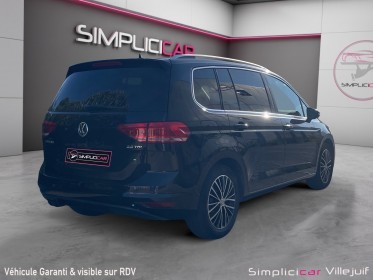 Volkswagen touran 2.0 tdi 150 bmt 7pl carat, toit ouvrant, caméra de recul, parkassist, garantie 12 mois occasion...