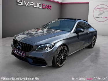 Mercedes classe c coupe 180 9g-tronic fascination toit ouvrant, carplay, caméra recul, garantie 12 mois occasion simplicicar...
