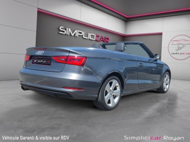 Audi a3 cabriolet 1.4 tfsi 125 ch ambition luxe s tronic 7 rapports garantie 12 mois occasion simplicicar royan simplicicar...
