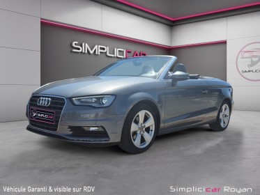 Audi a3 cabriolet 1.4 tfsi 125 ch ambition luxe s tronic 7 rapports garantie 12 mois occasion simplicicar royan simplicicar...