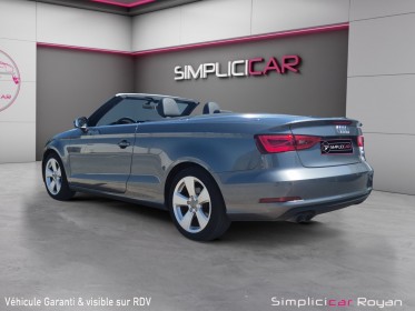 Audi a3 cabriolet 1.4 tfsi 125 ch ambition luxe s tronic 7 rapports garantie 12 mois occasion simplicicar royan simplicicar...