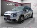 Citroen c3 c3 1.2 puretech 83ch / ss bvm5 / finition shine / attention ! housses de protections sur les sièges /  sièges......