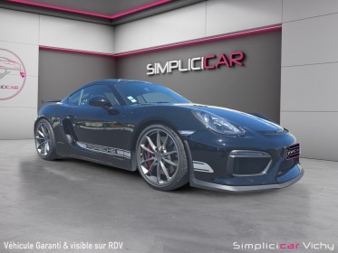 Porsche cayman gt4 clubsport pack chrono bvm garantie 12 mois occasion simplicicar vichy simplicicar simplicibike france