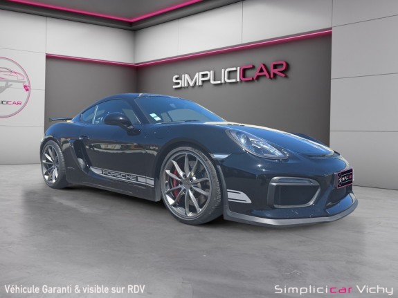 Porsche cayman gt4 clubsport pack chrono bvm garantie 12 mois occasion simplicicar vichy simplicicar simplicibike france