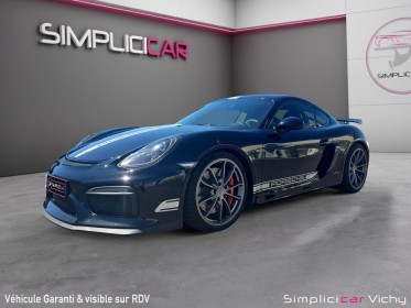 Porsche cayman gt4 clubsport pack chrono bvm garantie 12 mois occasion simplicicar vichy simplicicar simplicibike france