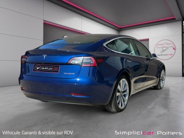 Tesla model 3 performance dual motor awd toutes options attelage amovible garantie 12 mois occasion simplicicar poitiers...