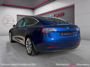 Tesla model 3 performance dual motor awd toutes options attelage amovible garantie 12 mois occasion simplicicar poitiers...