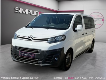 Citroen jumpy combi m 1.6 bluehdi 115 ss bvm6 confort occasion simplicicar velay simplicicar simplicibike france