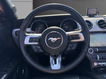 Ford mustang convertible 2.3 - 317 ch - full suvi, française, cabriolet, siège electrique, caméra, radar 360 - garantie...