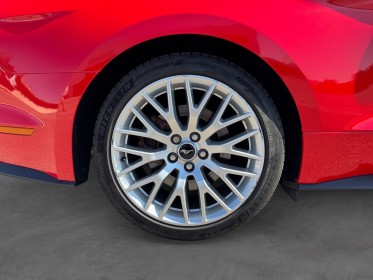 Ford mustang convertible 2.3 - 317 ch - full suvi, française, cabriolet, siège electrique, caméra, radar 360 - garantie...