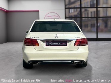 Mercedes classe e 3.5 v6 333 ch avantgarde executive - entretien mercedes occasion simplicicar lagny  simplicicar...