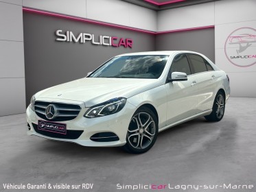 Mercedes classe e 3.5 v6 333 ch avantgarde executive - entretien mercedes occasion simplicicar lagny  simplicicar...