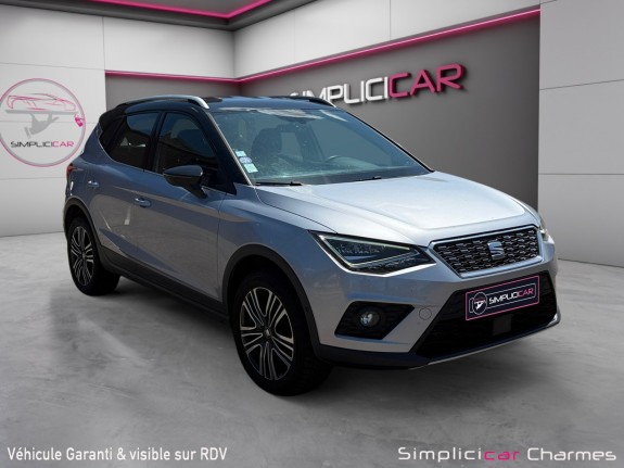 Seat arona 1.0 ecotsi 115 ch start/stop dsg7 xcellence garantie 12 mois excellent etat carrosserie nickel rien a prevoir...