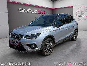 Seat arona 1.0 ecotsi 115 ch start/stop dsg7 xcellence garantie 12 mois excellent etat carrosserie nickel rien a prevoir...