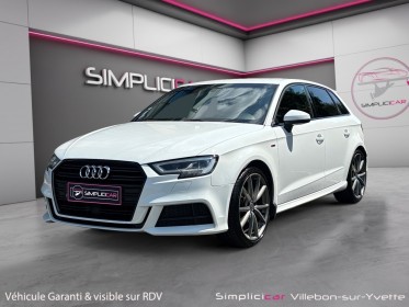 Audi a3 sportback 1.5 tfsi 150 s tronic 7 s line garantie 12 mois kms réel occasion simplicicar villebon-sur-yvette...
