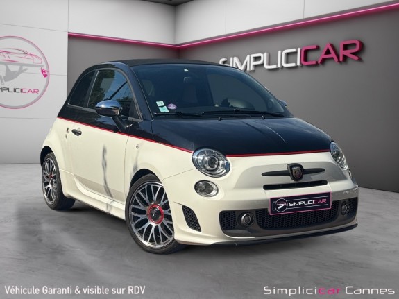 Abarth 595c 1.4 turbo 16v t-jet 160 ch occasion cannes (06) simplicicar simplicibike france
