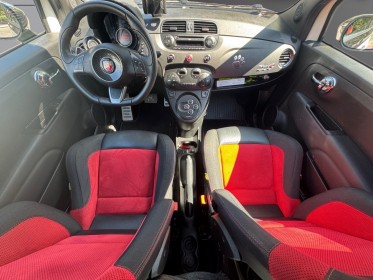 Abarth 595c 1.4 turbo 16v t-jet 160 ch occasion cannes (06) simplicicar simplicibike france