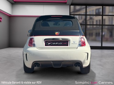 Abarth 595c 1.4 turbo 16v t-jet 160 ch occasion cannes (06) simplicicar simplicibike france