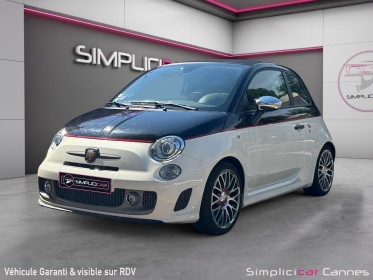 Abarth 595c 1.4 turbo 16v t-jet 160 ch occasion cannes (06) simplicicar simplicibike france