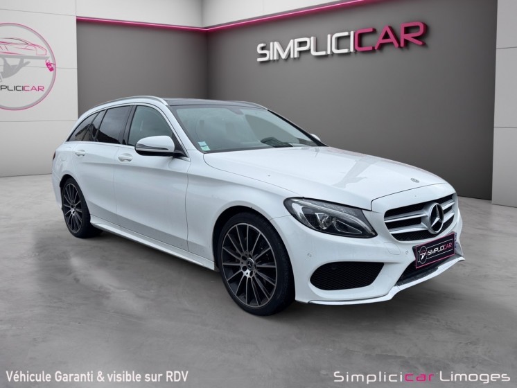 Mercedes classe c break 220 d 9g-tronic sportline toit ouvrant garantie 12 mois occasion simplicicar limoges  simplicicar...