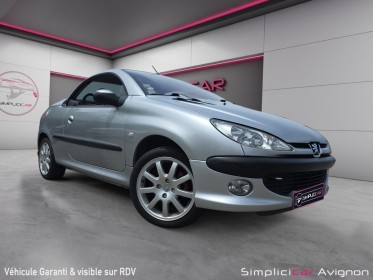 Peugeot 206 cc 2.0i 16s platinum cuir ja 16 entretien a jour occasion avignon (84) simplicicar simplicibike france
