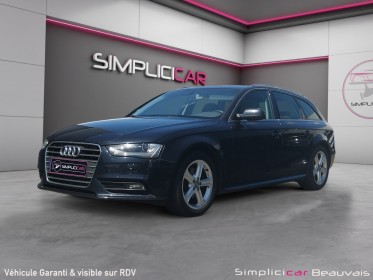 Audi a4 avant 1.8 tfsi 120 ambition luxe multitronic a occasion parc voitures beauvais simplicicar simplicibike france