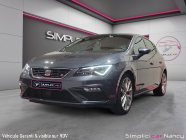 Seat leon fr 1.5 tsi 150ch beats garantie 12 mois occasion simplicicar nancy simplicicar simplicibike france