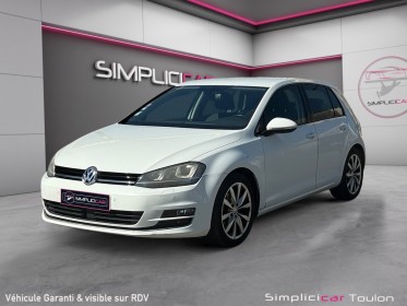 Volkswagen golf vii 1.4 tsi 140 bluemotion technology carat garantie 12 mois occasion simplicicar toulon est simplicicar...