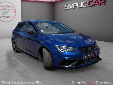 Seat leon 2.0 tsi 290 dsg7 cupra garantie 12 mois carrosserie et entretien a jour occasion simplicicar charmes simplicicar...