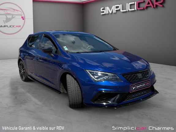 Seat leon 2.0 tsi 290 dsg7 cupra garantie 12 mois carrosserie et entretien a jour occasion simplicicar charmes simplicicar...