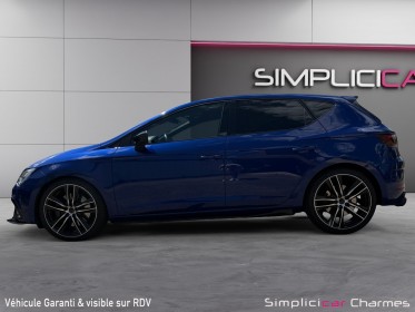 Seat leon 2.0 tsi 290 dsg7 cupra garantie 12 mois carrosserie et entretien a jour occasion simplicicar charmes simplicicar...