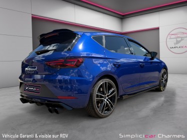 Seat leon 2.0 tsi 290 dsg7 cupra garantie 12 mois carrosserie et entretien a jour occasion simplicicar charmes simplicicar...