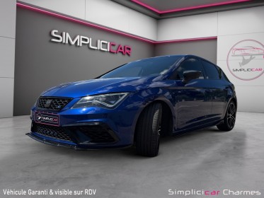 Seat leon 2.0 tsi 290 dsg7 cupra garantie 12 mois carrosserie et entretien a jour occasion simplicicar charmes simplicicar...