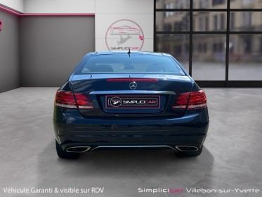 Mercedes classe e coupe 200 executive garantie 12 mois occasion simplicicar villebon-sur-yvette simplicicar simplicibike france