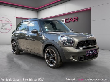 Mini countryman r60 190 ch cooper s pack red hot chili toit ouvrant xénon mode sport garantie 12 mois occasion simplicicar...