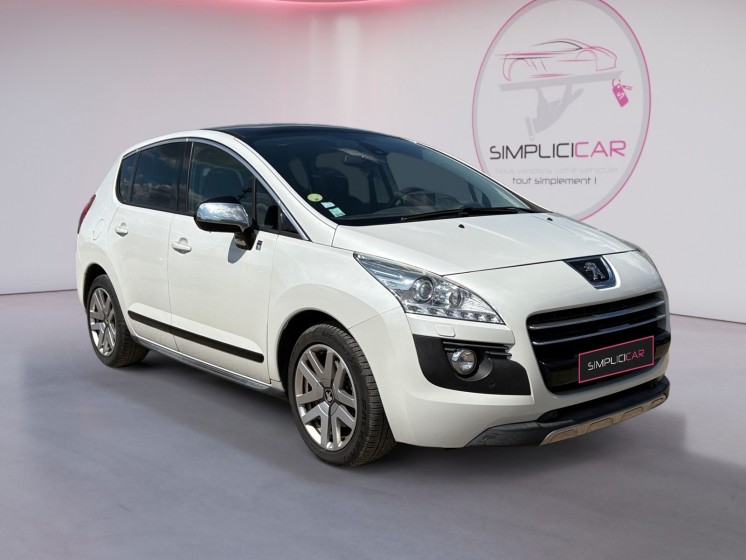 Peugeot 3008 hybrid4 2.0 hdi 163ch bmp6  electric 37ch/ sièges chauffants/ toit panoramique/ radar de recul occasion...