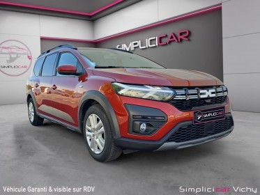 Dacia jogger eco-g 100 7 places expression aménagement couchette garantie constructeur occasion simplicicar vichy...
