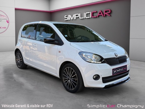 Skoda citigo 1.0 12v mpi 75 ch monte carlo - garantie 12mois - 2eme main - entretien a jour - clim - regulateur - radar ar...